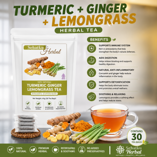 Turmeric Ginger+Lemon Grass