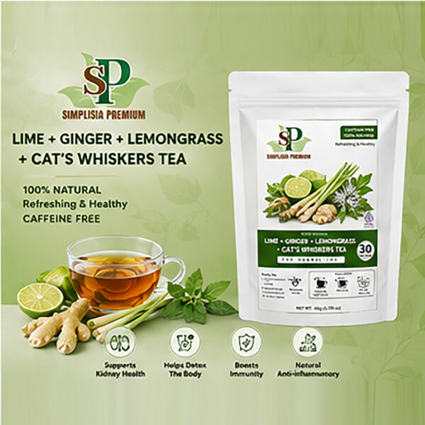 Ginger, Turmeric, Lemongrass & Lime Tea